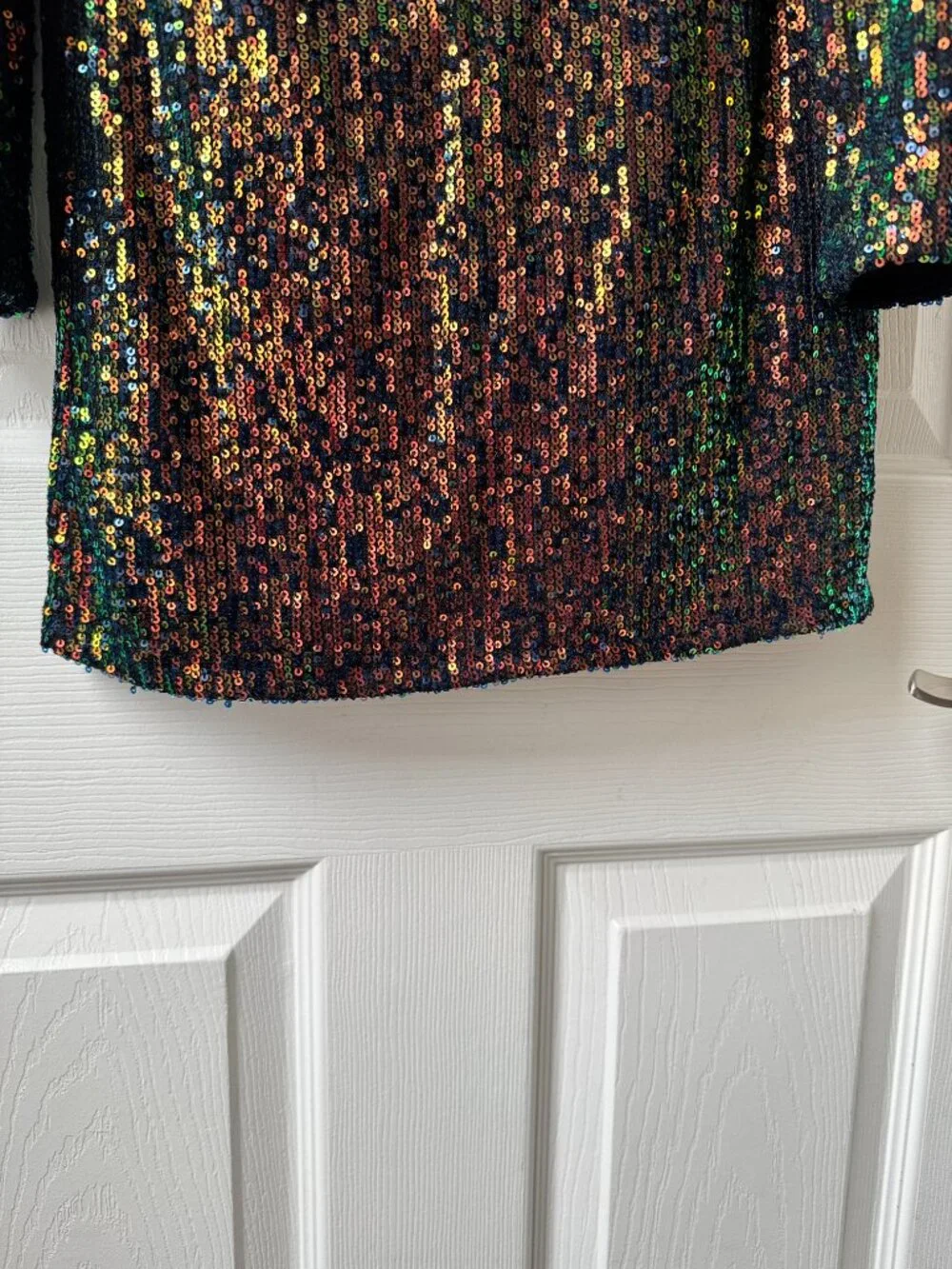 Girl’s Sequin Shift Dress in (M) 8
